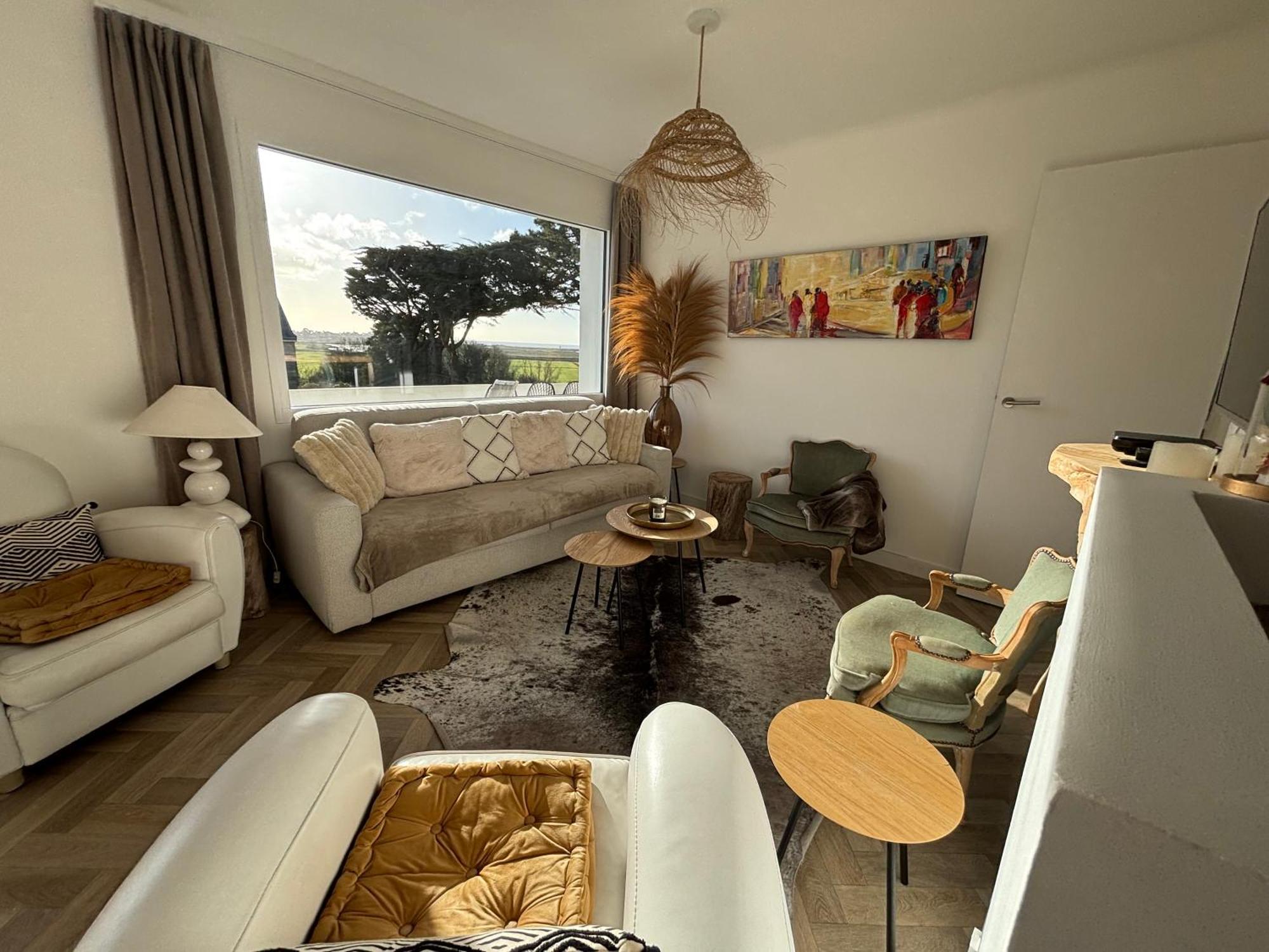 Villa Vieilles Vignes Vue Mer Billiers المظهر الخارجي الصورة