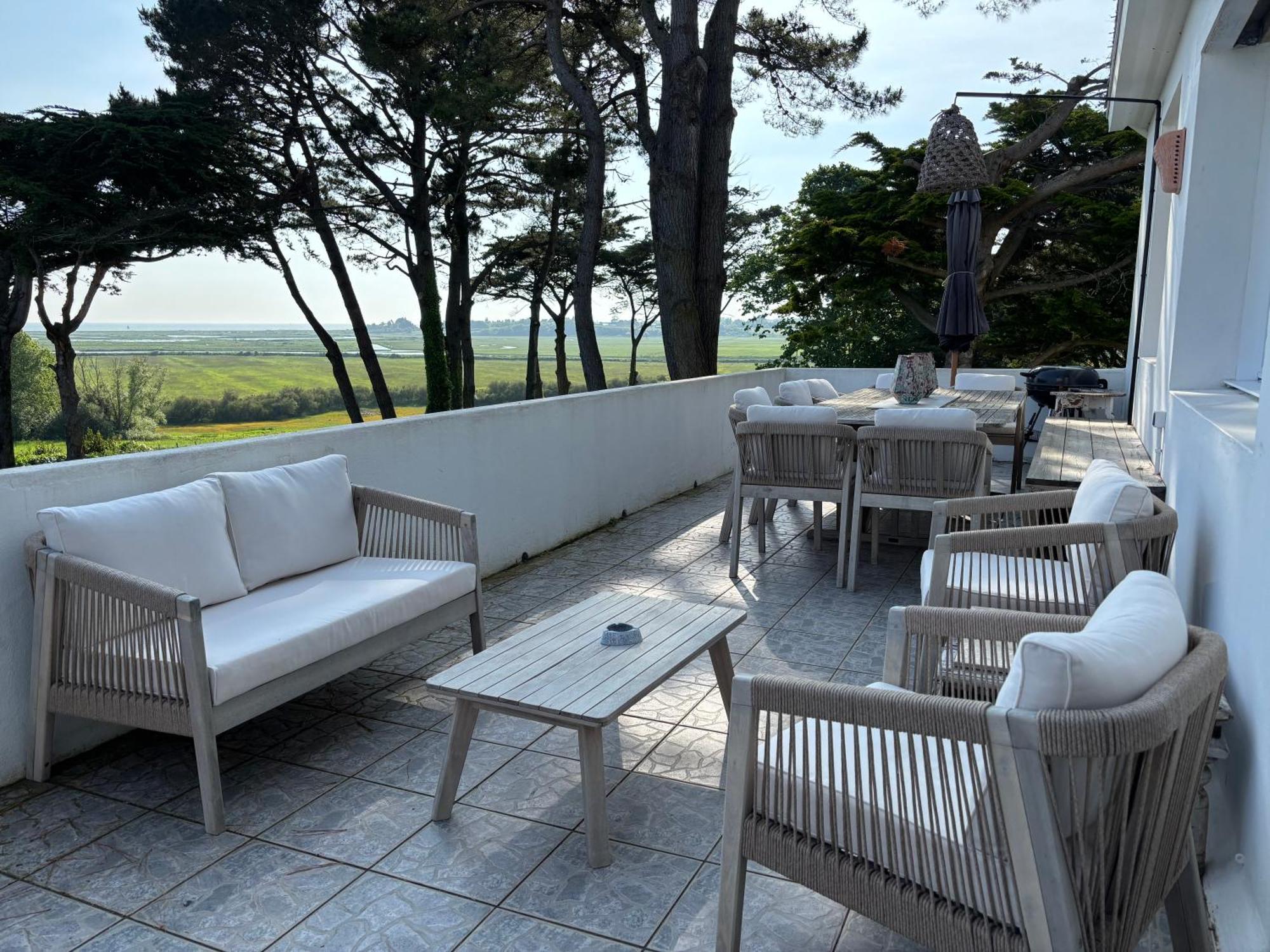 Villa Vieilles Vignes Vue Mer Billiers المظهر الخارجي الصورة
