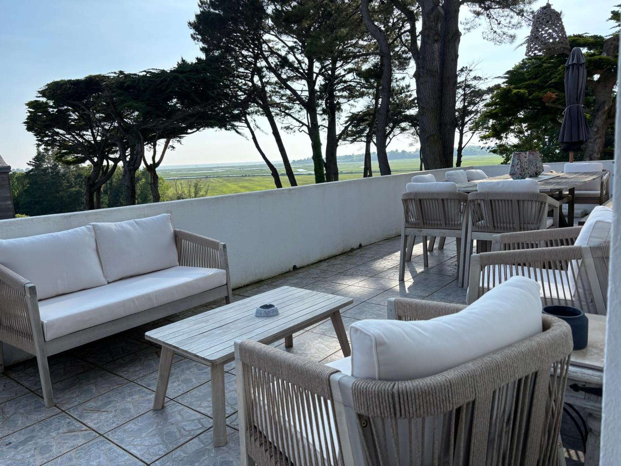 Villa Vieilles Vignes Vue Mer Billiers المظهر الخارجي الصورة